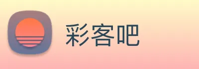 彩客吧 logo
